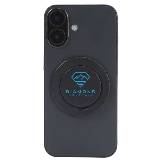 Ariel Premium Black Magnetic Phone Holder & Stand