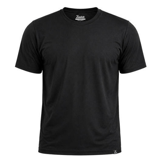 48-Hour Zusa Men's Black Rally Performance Tee