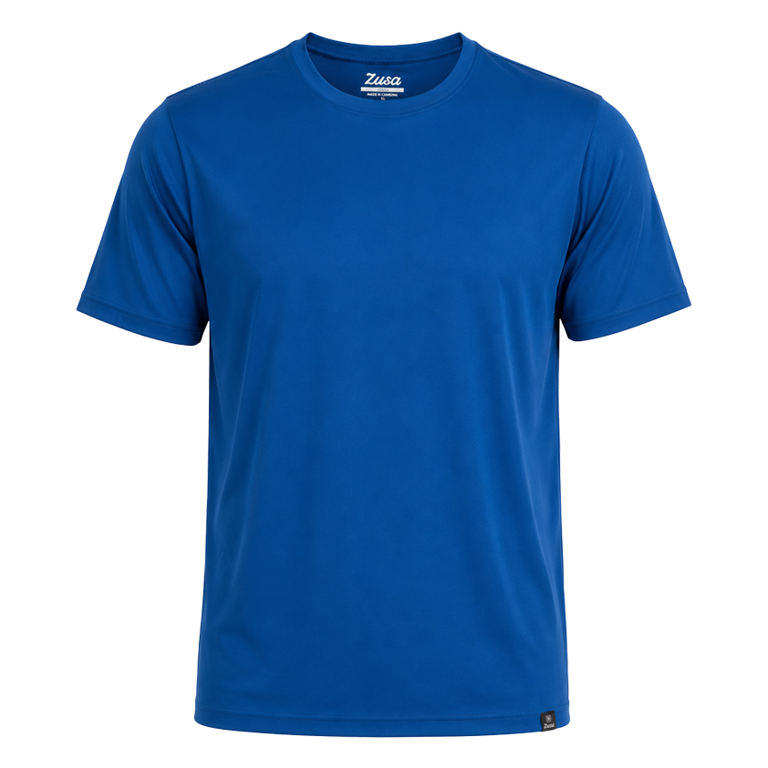 Zusa Men's Royal Rally Performance Tee