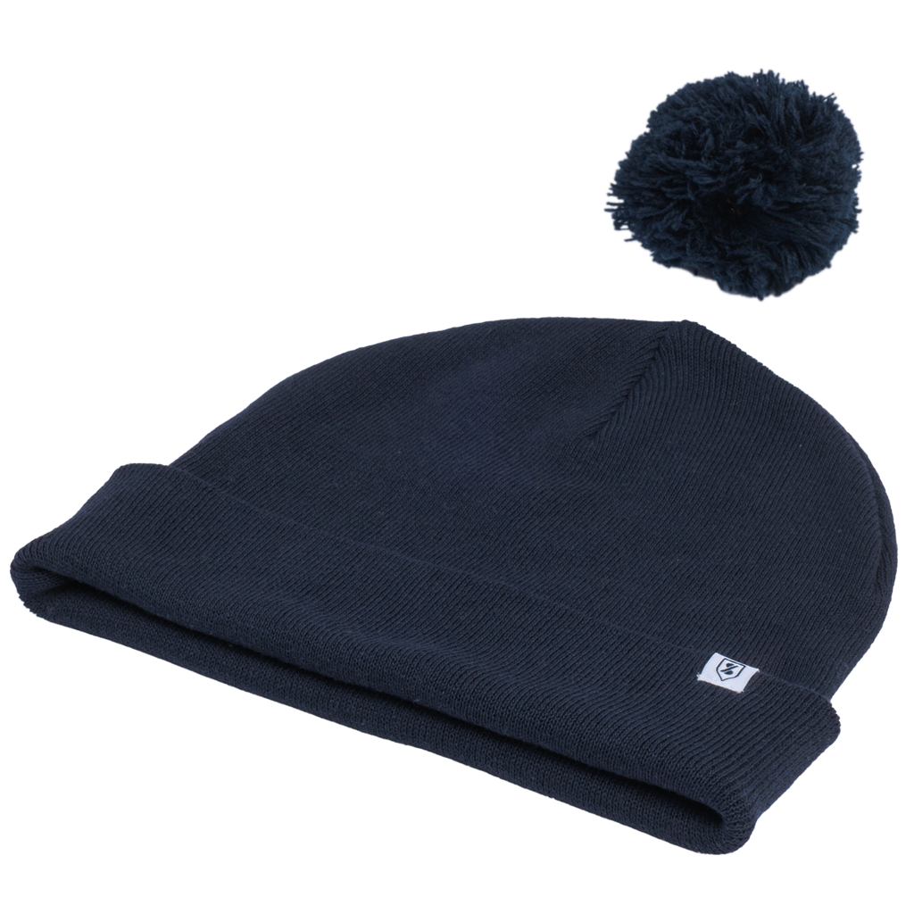 48-Hour Zusa Navy Cold Snap Cuffed Beanie