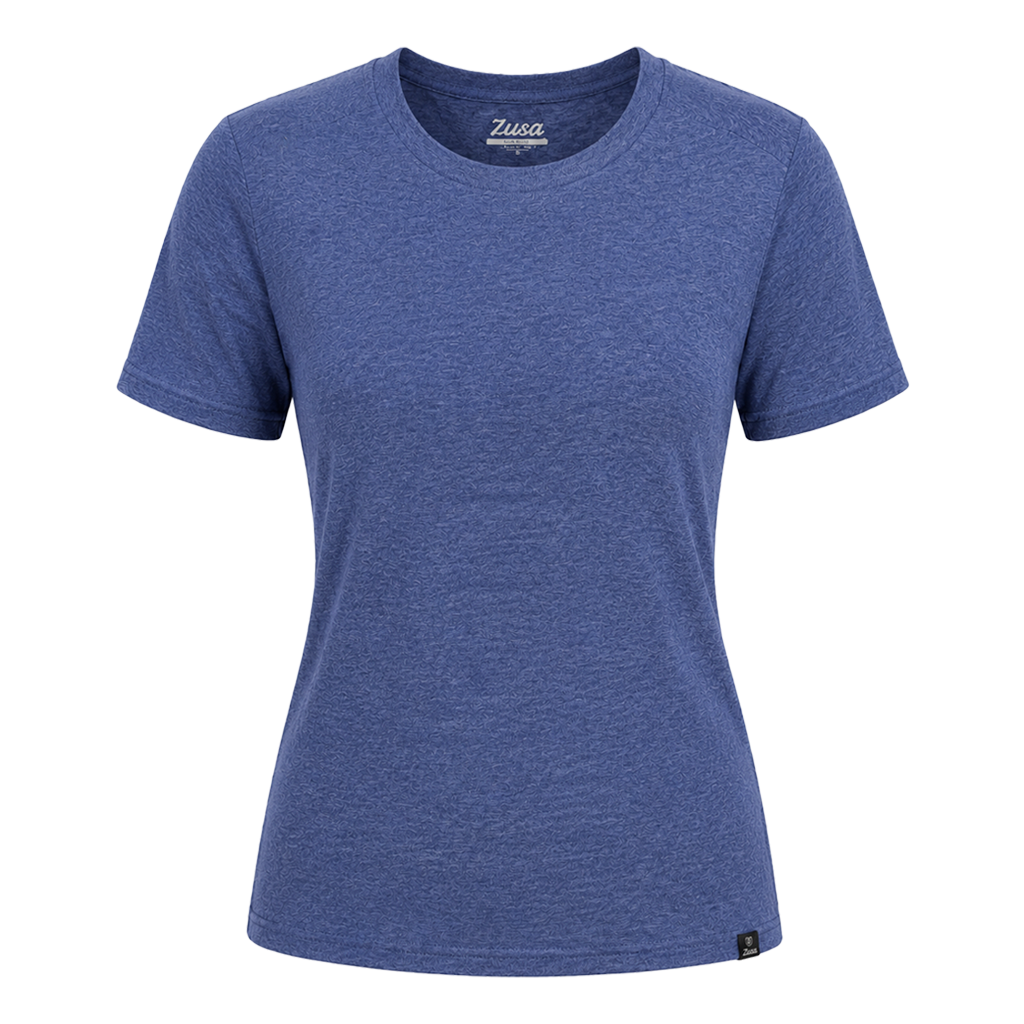 48-Hour Zusa Women's True Navy Heather Tamarac Tee
