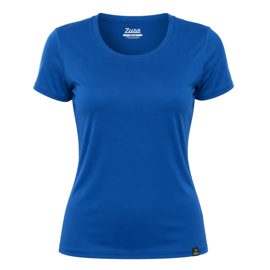 Zusa Women's Royal Rally Performance Tee